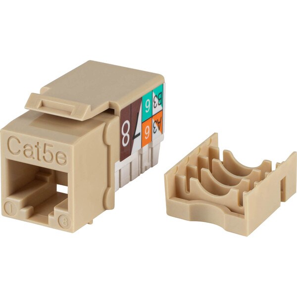 Main product image for CAT5E KEYSTONE JACK BEIGE 67674
